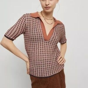 BDG Stylish Women's Checkered Top